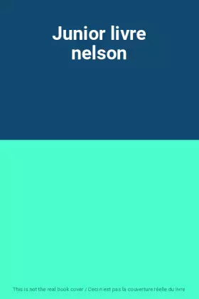 Couverture du produit · Junior livre nelson