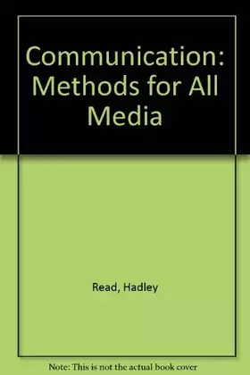 Couverture du produit · Communication: methods for all media