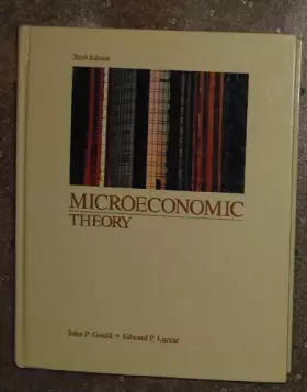 Couverture du produit · Microeconomic Theory