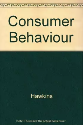 Couverture du produit · Consumer Behaviour