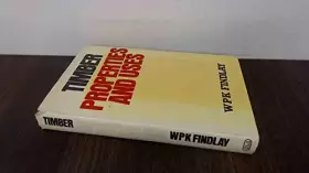 Couverture du produit · Timber: Properties and uses