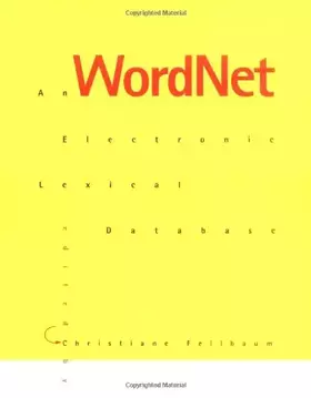 Couverture du produit · WordNet – An Electronic Lexical Database