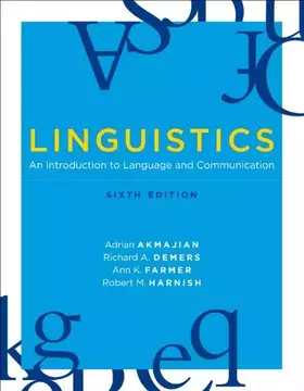 Couverture du produit · Linguistics: An Introduction to Language and Communication