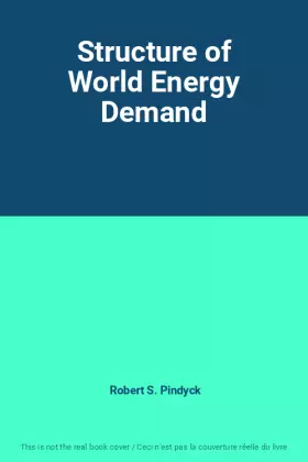 Couverture du produit · Structure of World Energy Demand
