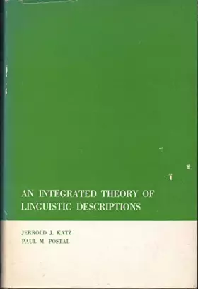 Couverture du produit · Integrated Theory of Linguistic Descriptions