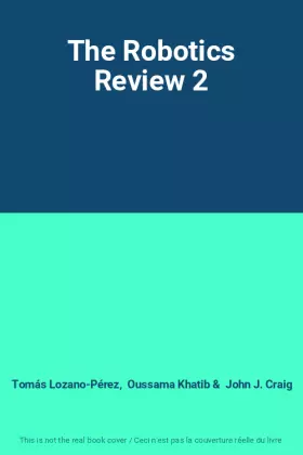 Couverture du produit · The Robotics Review 2