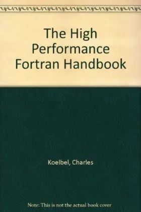 Couverture du produit · The High Performance Fortran Handbook