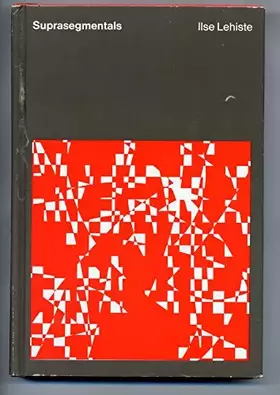 Couverture du produit · Suprasegmentals