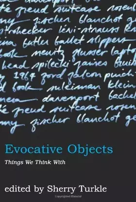 Couverture du produit · Evocative Objects: Things We Think With