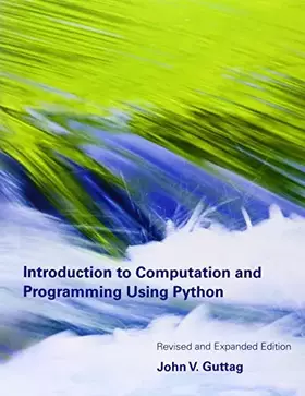Couverture du produit · Introduction to Computation and Programming Using Python
