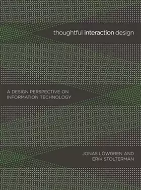 Couverture du produit · Thoughtful Interaction Design: A Design Perspective on Information Technology