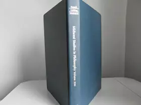 Couverture du produit · Midwest Studies V 17 Wittgenstein: Philosophy (MIDWEST STUD PHILOSO)