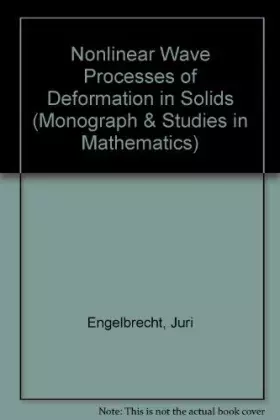 Couverture du produit · Nonlinear Wave Processes of Deformation in Solids