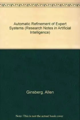 Couverture du produit · Automatic Refinement of Expert Systems