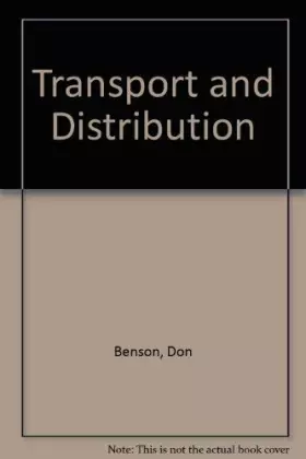 Couverture du produit · Transport and Distribution