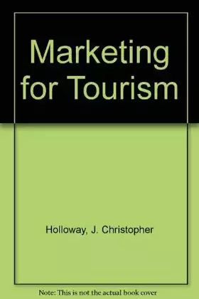Couverture du produit · Marketing for Tourism