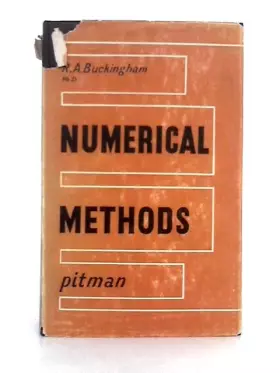 Couverture du produit · Numerical Methods