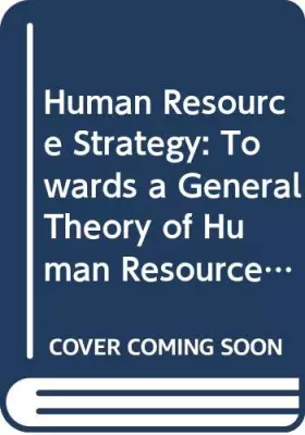 Couverture du produit · Human Resource Strategy