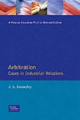 Couverture du produit · Arbitration: Cases in Industrial Relations