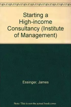 Couverture du produit · Starting a high-income consultancy
