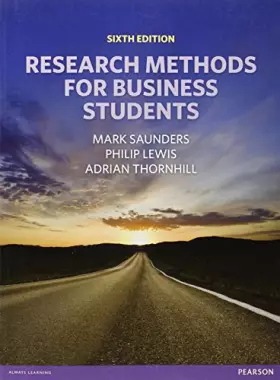 Couverture du produit · Research Methods for Business Students
