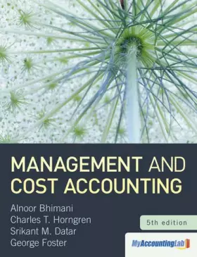 Couverture du produit · Management and Cost Accounting