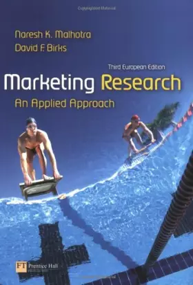 Couverture du produit · Marketing Research: An Applied Approach