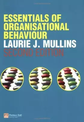 Couverture du produit · Essentials of Organisational Behaviour