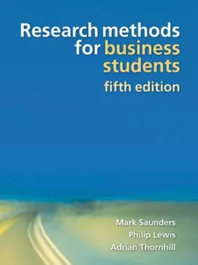 Couverture du produit · Research Methods for Business Students