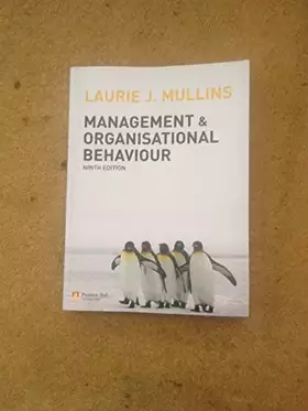 Couverture du produit · Management and Organisational Behaviour