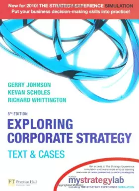 Couverture du produit · Exploring Corporate Strategy with MyStrategyLab: Text & Cases