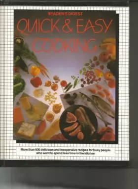 Couverture du produit · Quick and Easy Cooking