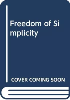 Couverture du produit · Freedom of Simplicity