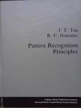Couverture du produit · Pattern Recognition Principles