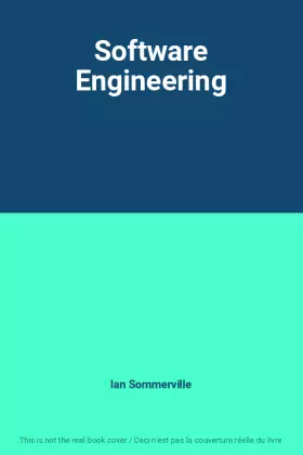 Couverture du produit · Software Engineering