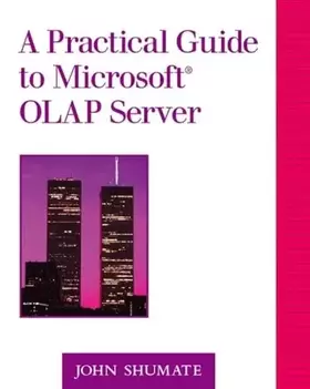 Couverture du produit · A Practical Guide to Microsoft(R) OLAP Server