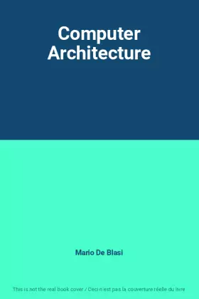 Couverture du produit · Computer Architecture