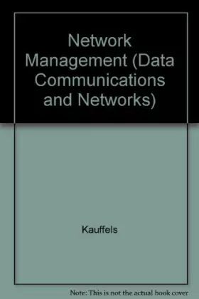 Couverture du produit · Network Management: Problems, Standards, Strategies