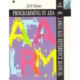 Couverture du produit · Programming in Ada Plus Language Reference Manual