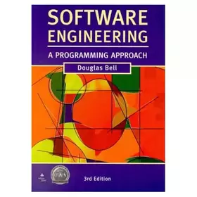 Couverture du produit · Software Engineering: A Programming Approach (3rd Edition)