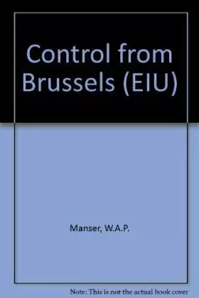 Couverture du produit · Control from Brussels