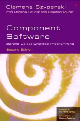 Couverture du produit · Component Software: Beyond Object-Oriented Programming