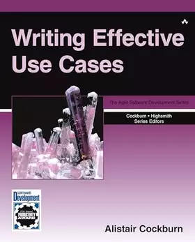 Couverture du produit · Writing Effective Use Cases