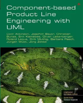 Couverture du produit · Component-based product line engineering with Uml