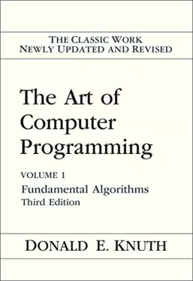 Couverture du produit · The Art of Computer Programming: Volume 1: Fundamental Algorithms