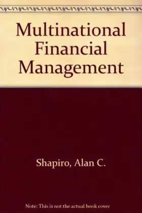 Couverture du produit · Multinational Financial Management