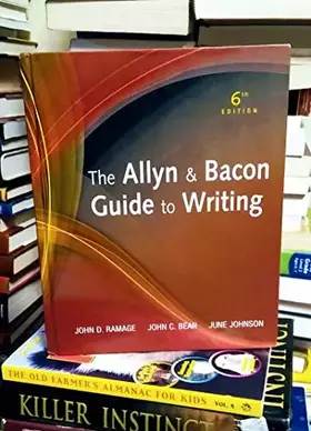 Couverture du produit · The Allyn & Bacon Guide to Writing (6th Edition)