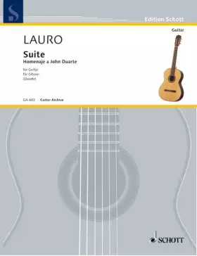 Couverture du produit · Suite: Homenaje a John Duarte. guitar.