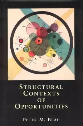 Couverture du produit · Structural Contexts of Opportunities