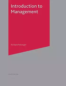 Couverture du produit · Introduction to Management